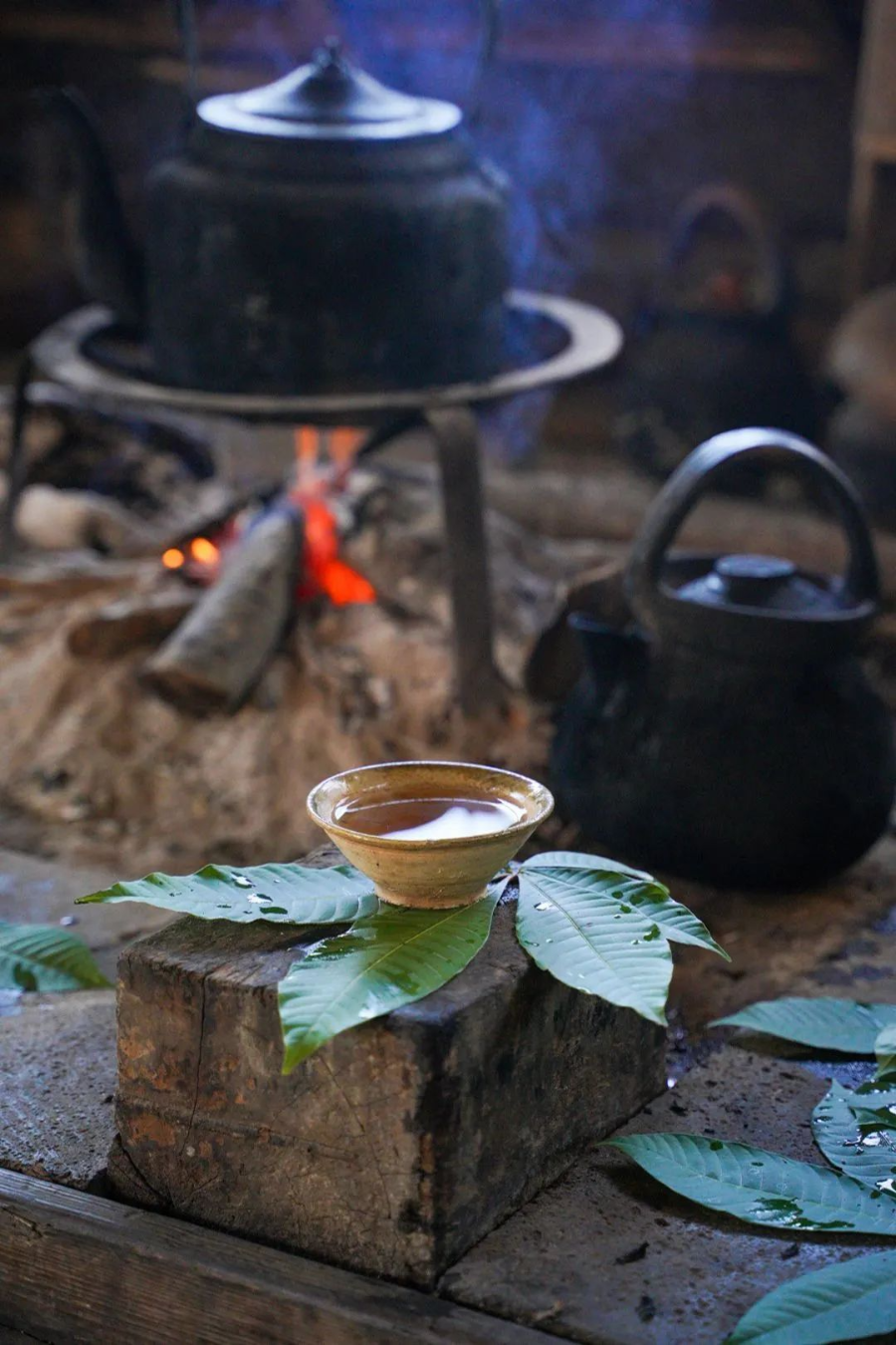 走近火塘烤茶,走进那些茶香浸润的日子_云南网